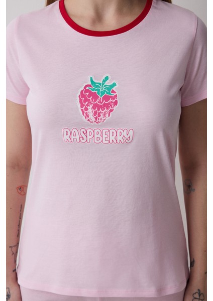 Rasberry Pantolon Açık Pembe Pijama Takımı