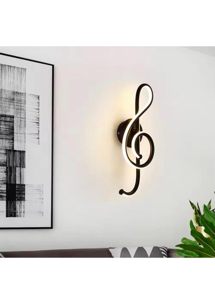 Modern, Dekoaratif, Ev,ofis,antre,hol, Sol Anahtar,duvar,aplik, Led,lamba, 3000K Sarı Işık