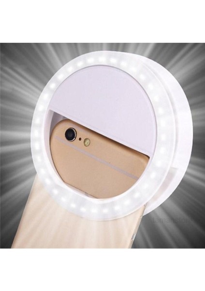 Sabitleyiciler (Tripod) Selfie Işık Telefon Işığı 3 Kademeli 36 LED Işık Selfie LED Işık Siyah modelleri