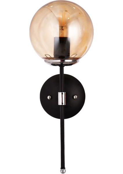 Nazlı Aplik Isteğe Bağlı Yukarı Yada Aşağı Yönlü Montajlayabileceğiniz Bal Camlı Aplik