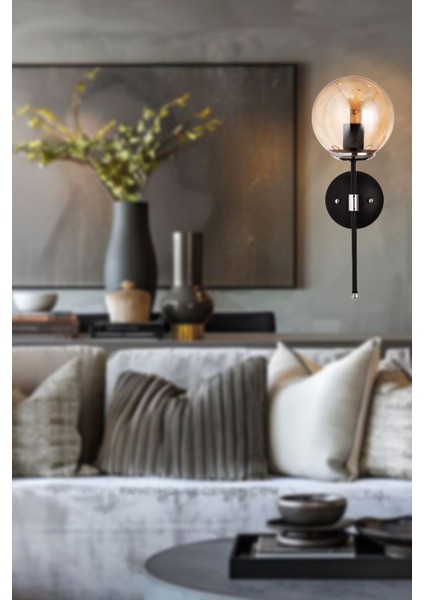 Nazlı Aplik Isteğe Bağlı Yukarı Yada Aşağı Yönlü Montajlayabileceğiniz Bal Camlı Aplik fiyatları