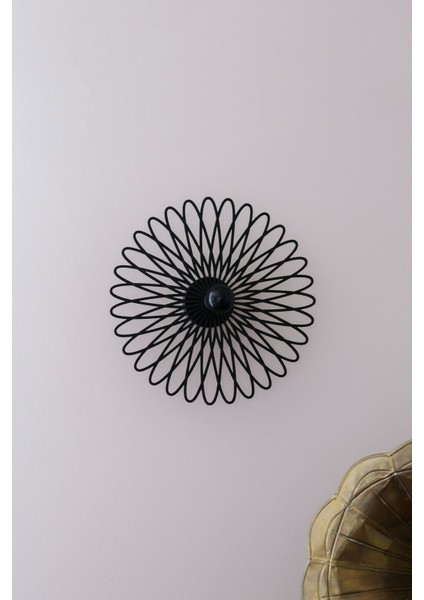 "çiçek Spiral" 2m Anahtarlı Dekoratif Desenli Gölge Aplik fiyatları