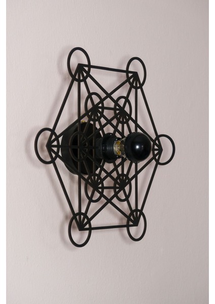 "metatron" 2m Anahtarlı Dekoratif Desenli Gölge Aplik fiyatları