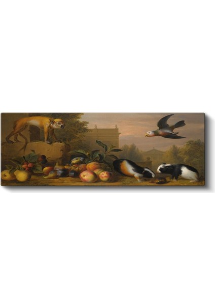Jean-Baptiste Oudry - Natürmort ve Hayvanlar Kanvas Tablo fiyatları