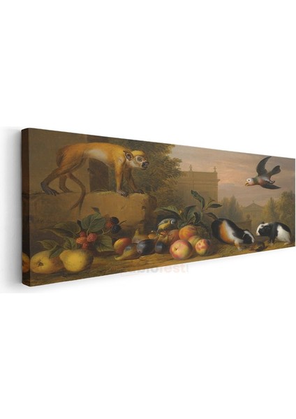 Jean-Baptiste Oudry - Natürmort ve Hayvanlar Kanvas Tablo modelleri