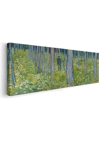 Vincent Van Gogh - Orman Altı Kanvas Tablo