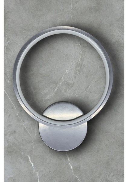 Aura Modern Tasarım Gri Renk Gün Işığı Ledli Hol - Banyo - Mutfak - Salon LED Duvar Aplik fırsatları