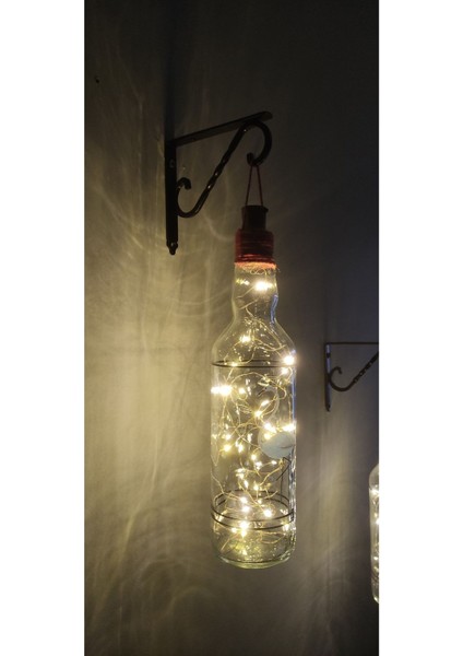 Dekoratif Şişe Aplik Peri LED Aydınlatma El Yapımı