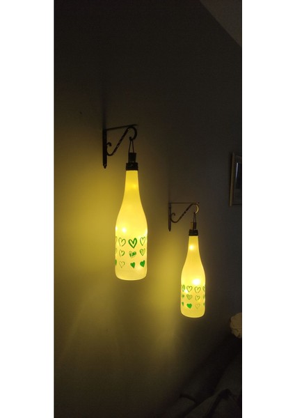 Dekoratif Şişe Aplik Aydınlatma Peri LED Hediyelik 2li Takım fırsatları