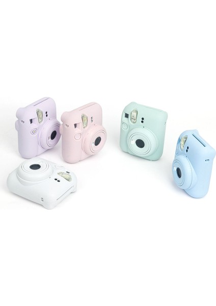 Instax Mini 12 Makine Uyumlu Mavi Koruyucu Silikon Kılıf fırsatları