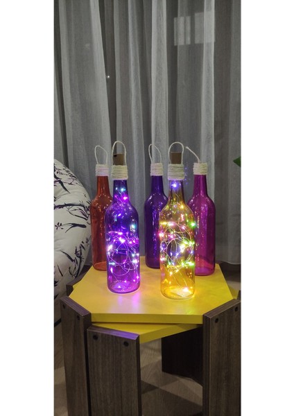 Şişe Aplik Dekoratif Peri LED Aydınlatma Gece Lambası