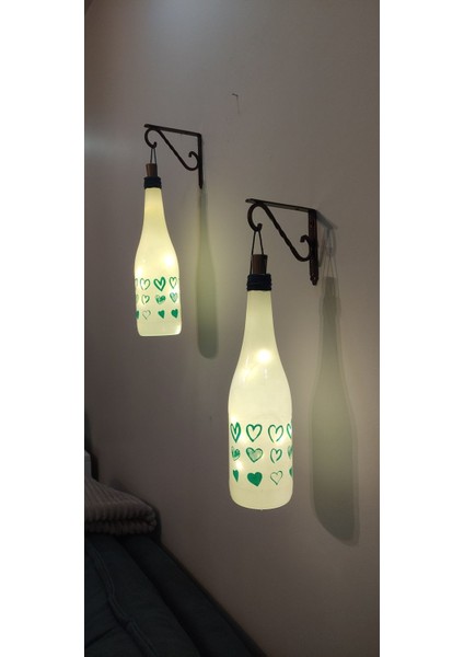 Dekoratif Şişe Aplik Aydınlatma Peri LED Hediyelik 2li Takım indirimleri