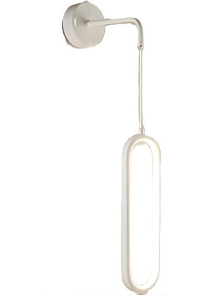 Elips Sarkıt Model LED Beyaz Işık Ultra Power LED Avize Salon Hol Yatak Odası Ledli Aplik Avize