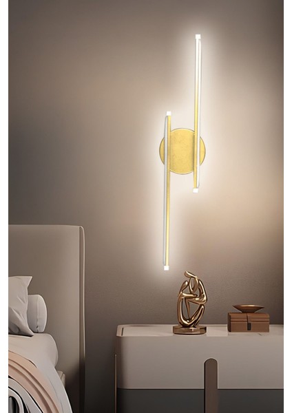 Sare Aplik Modern Tasarım Eskitme Renk - Gün Işığı Ledli Banyo - Mutfak - Salon LED Duvar Aplik
