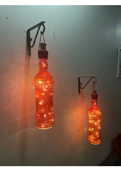 Cam Şişe Aplik Aydınlatma Dekoratif El Yapımı Peri LED fırsatları