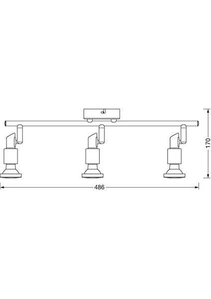 LED Spot 3X2W