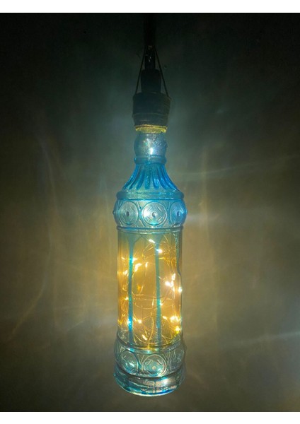 Cam Şişe Dekoratif Aplik El Boyama Peri LED Aydınlatma