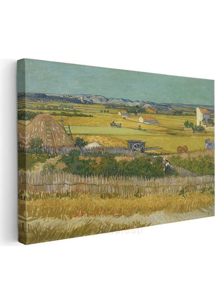 Vincent Van Gogh - Hasat Kanvas Tablo modelleri