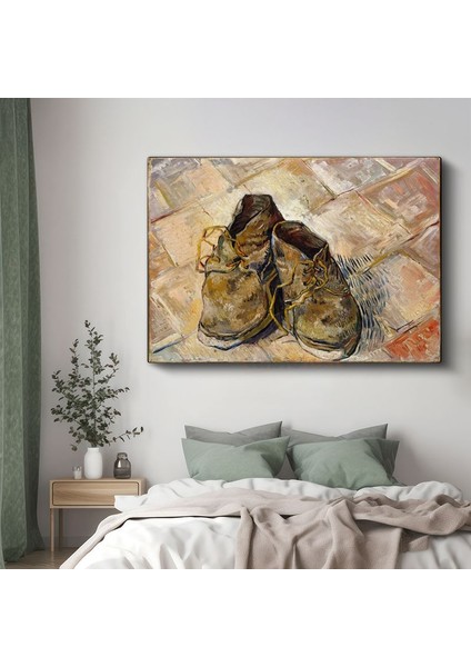 Vincent Van Gogh - Bir Çift Ayakkabı Kanvas Tablo