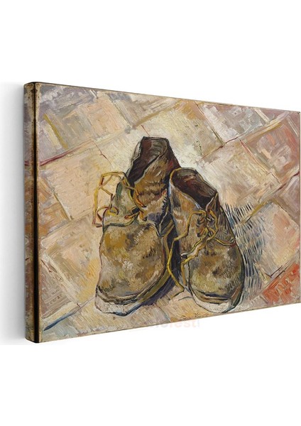 Vincent Van Gogh - Bir Çift Ayakkabı Kanvas Tablo