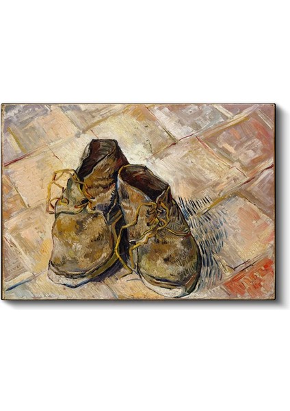 Vincent Van Gogh - Bir Çift Ayakkabı Kanvas Tablo