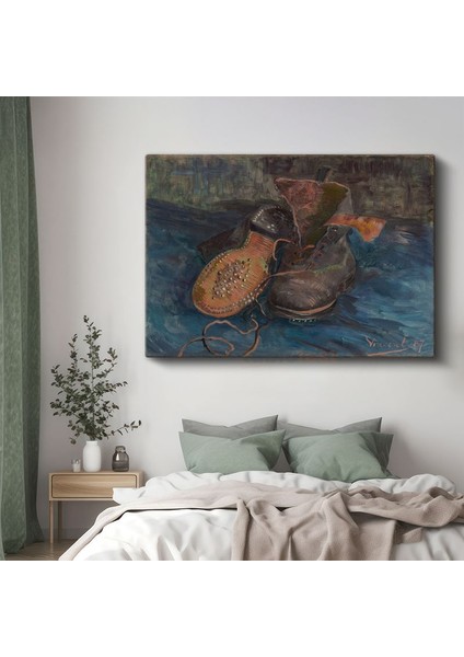 Vincent Van Gogh - Bir Çift Ayakkabı Kanvas Tablo