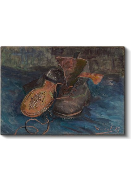Vincent Van Gogh - Bir Çift Ayakkabı Kanvas Tablo
