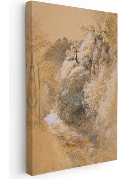 J.m.w. Turner - Kayalık Manzara Kanvas Tablo modelleri