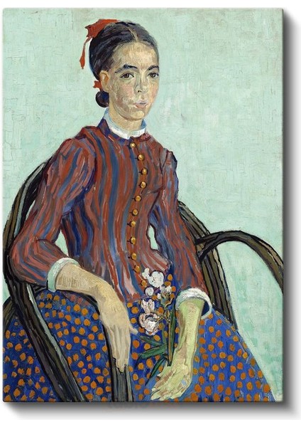 Vincent Van Gogh - La Mousmé Kanvas Tablo