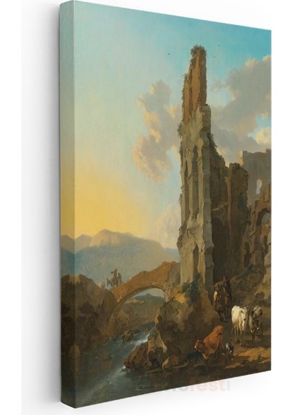 Jan Both - Antik Harabe Kanvas Tablo modelleri