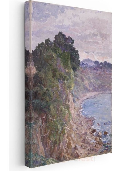Claude Monet - Sahil Manzarası Kanvas Tablo modelleri