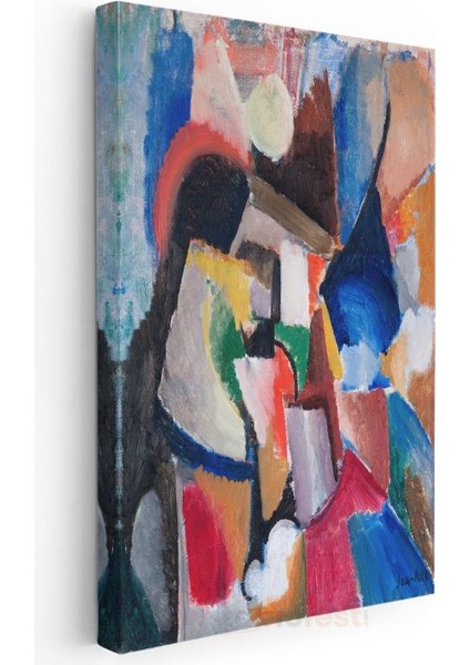Wassily Kandinsky - Soyut Kompozisyon Kanvas Tablo