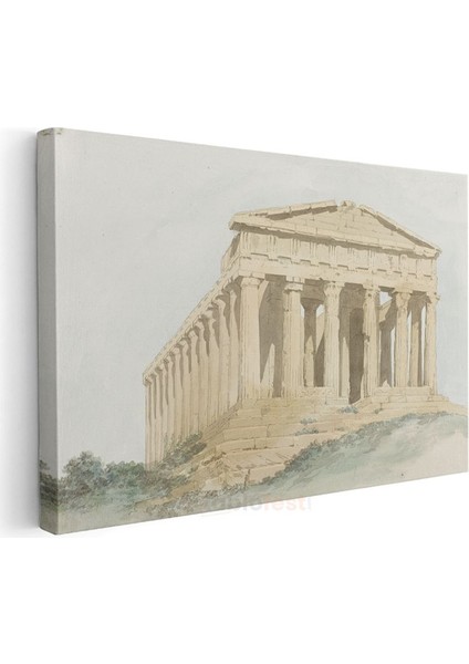 William Pars - Atina Parthenon Tapınağı Kanvas Tablo