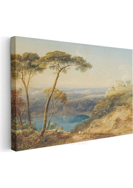 J.m.w. Turner - Italyan Kıyıları Kanvas Tablo modelleri