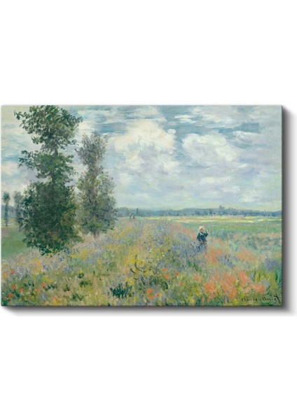 Claude Monet - Gelincik Tarlası Kanvas Tablo fiyatları