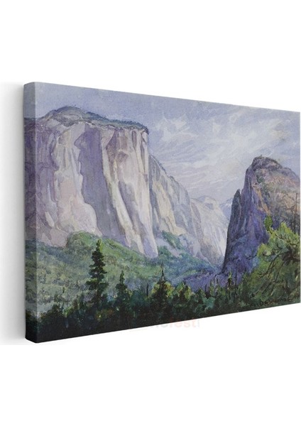 Thomas Hill - Yosemite Vadisi Kanvas Tablo