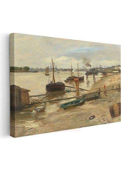 Lovis Corinth - Liman Manzarası Kanvas Tablo modelleri