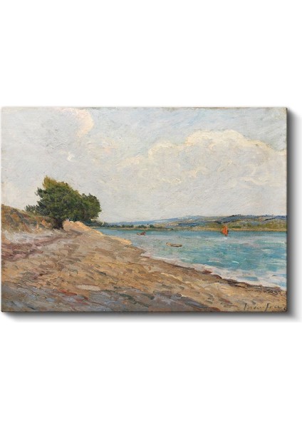 Maxime Maufra - Sahil Manzarası Kanvas Tablo