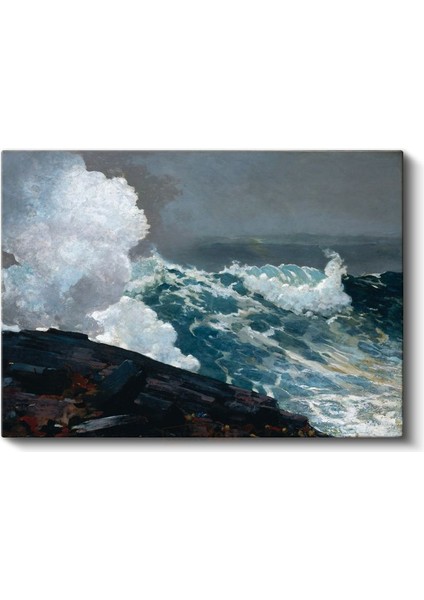 Winslow Homer - Northeaster Kanvas Tablo