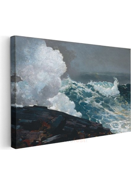 Winslow Homer - Northeaster Kanvas Tablo