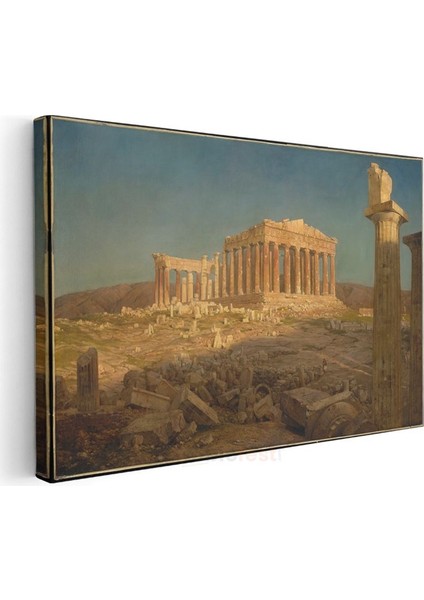 Frederic Edwin Church - The Parthenon Kanvas Tablo modelleri