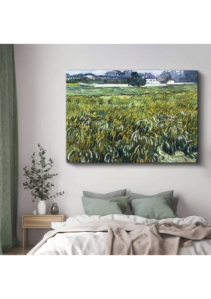Vincent Van Gogh - Buğday Tarlası Kanvas Tablo