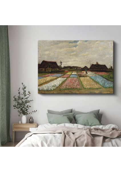 Vincent Van Gogh - Lale Tarlaları Kanvas Tablo