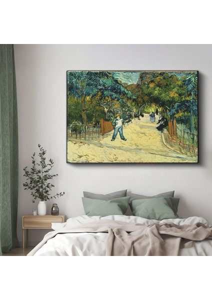 Vincent Van Gogh - Park Yolu Kanvas Tablo