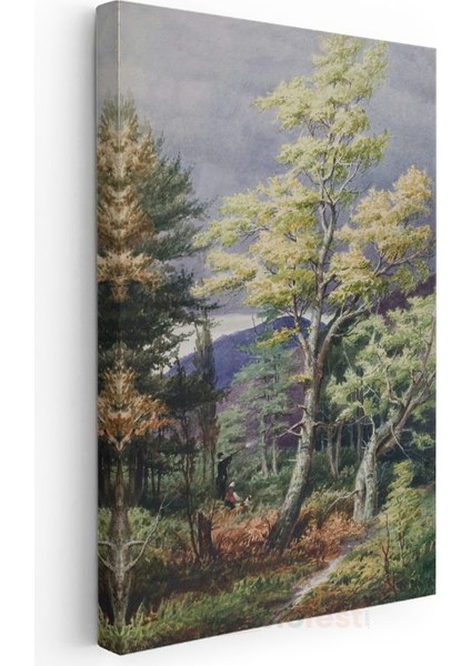 John Constable - Sonbahar Ormanı Kanvas Tablo
