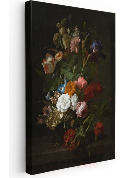 Rachel Ruysch - Çiçek Buketi Kanvas Tablo modelleri