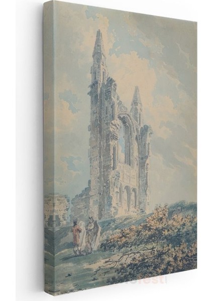 J.m.w. Turner - St. Andrews Katedrali Kalıntıları Kanvas Tablo