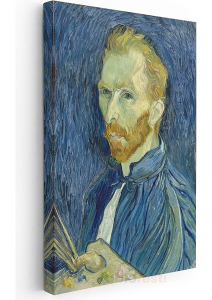 Vincent Van Gogh - Mavi Otoportre Kanvas Tablo modelleri