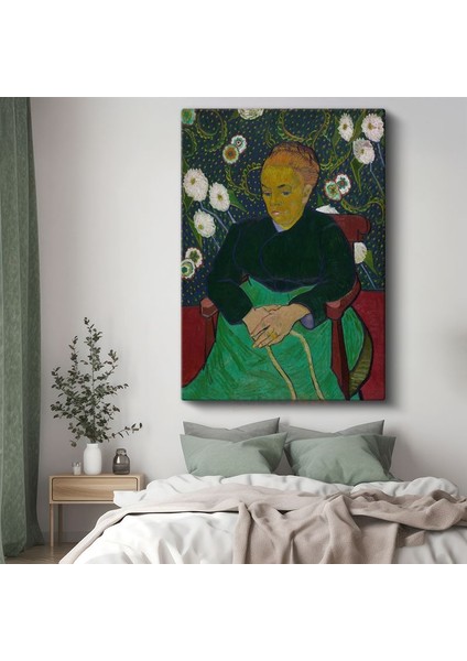 Vincent Van Gogh - Madam Roulin Portresi Kanvas Tablo
