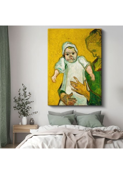 Vincent Van Gogh - Marcelle Roulin ile Madam Augustine Roulin Kanvas Tablo